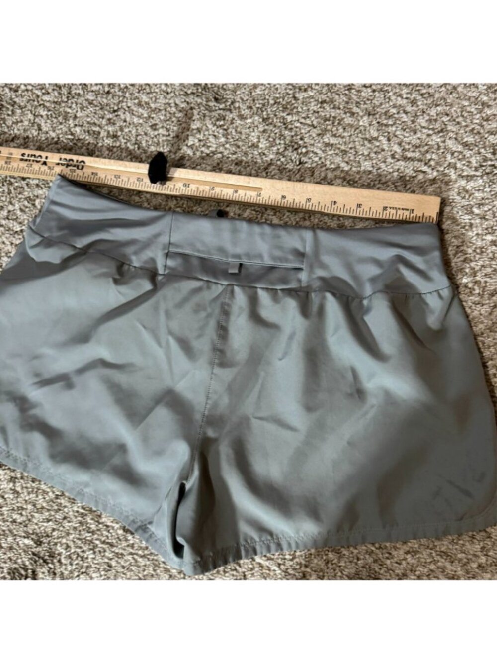 Nike Running Shorts Womens Large Gray Dri-FIT Lined Drawstring Athletic CJ2400 - Picture 7 of 9